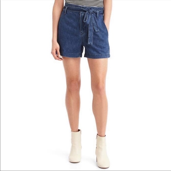 gap paper bag shorts